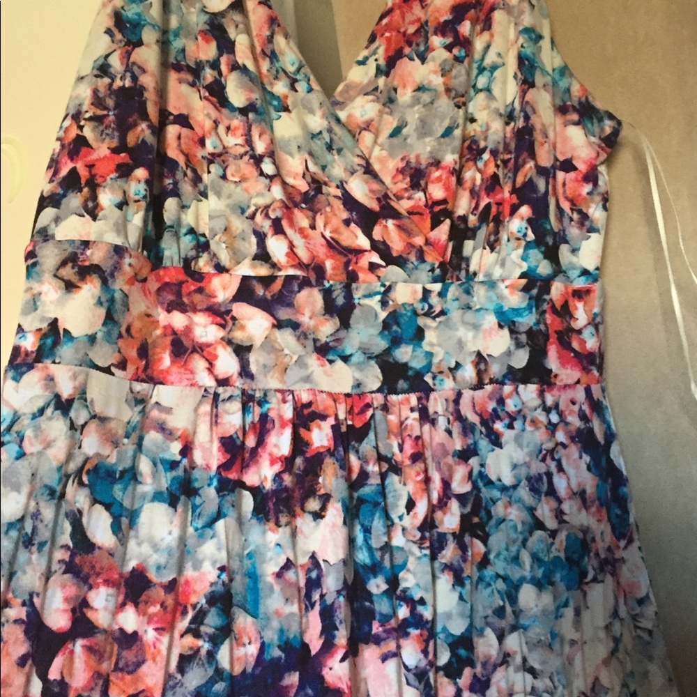 Multi colored Cynthia Rowley maxi dress size L